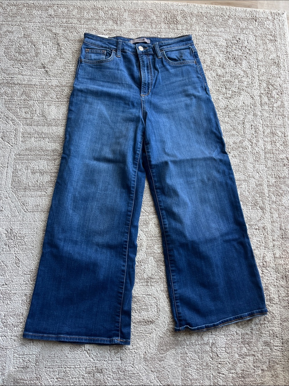 Wide Leg crop High-Rise Women's Jeans in Dark Blue by Joe’s